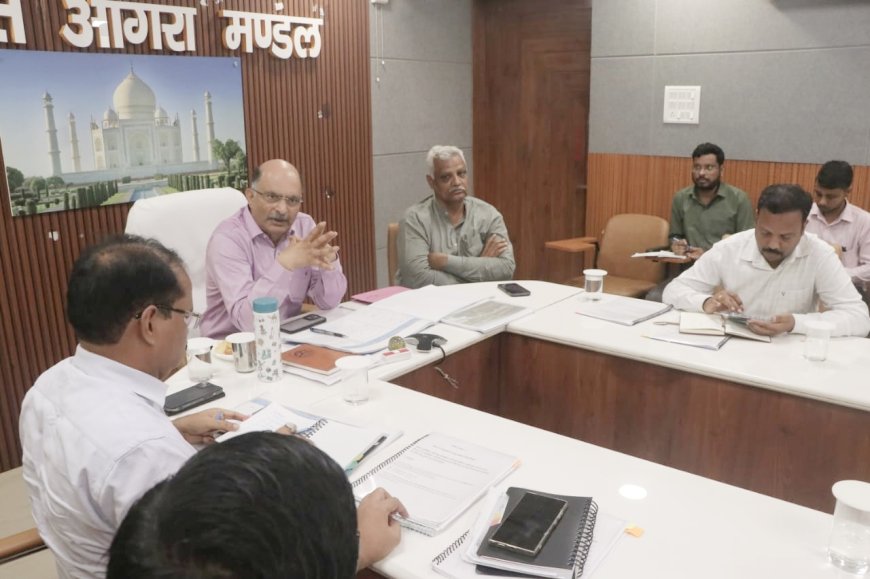 सीएम ग्रिड की सड़कों के निर्माण को लेकर मंडलायुक्त सख्त, अफसरों को लगाई फटकार