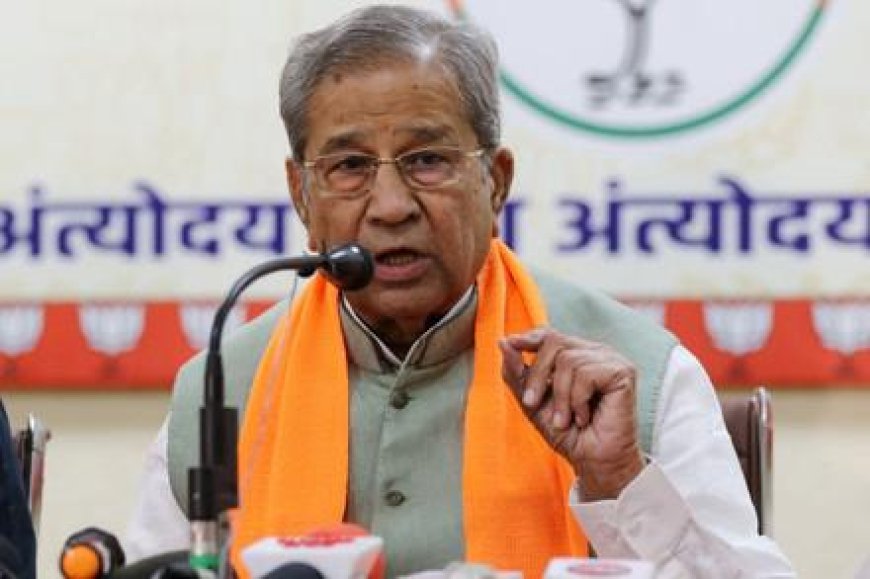 यूपी में राज्यपाल बदलने की अटकलें तेज, घनश्याम तिवाड़ी का नाम चर्चा में