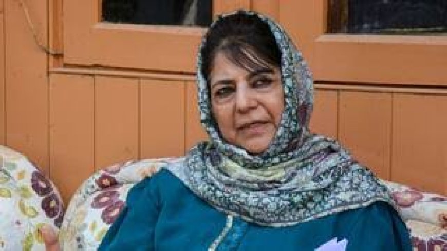 सर्जियो गोर के बयान पर महबूबा बोलीं-  वे हमारे मालिक नहीं,  इसका हल अमेरिका नहीं कर सकता