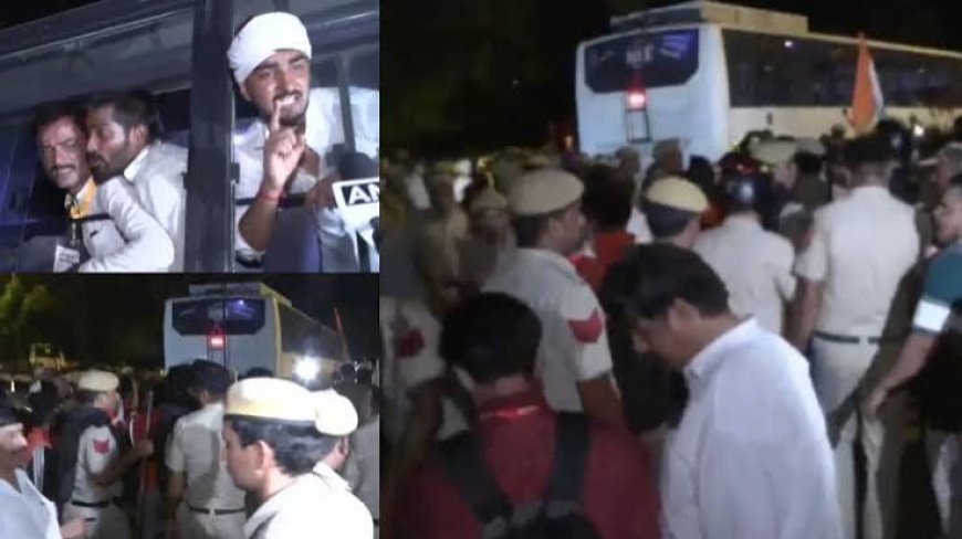 जंतर-मंतर पर फिर जुटे प्रदर्शनकारी,  पुलिस ने हिरासत में लिया,  जाति आधारित आरक्षण का कर हे थे विरोध