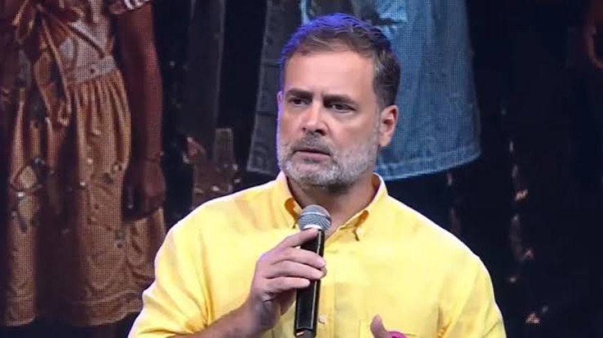 पुणे में राहुल गांधी ने छात्रों की गूंज को किया संबोधित, बोले- देश की ताकत नारी शक्ति है,  लड़कियों को मंच पर बुला कर की बात