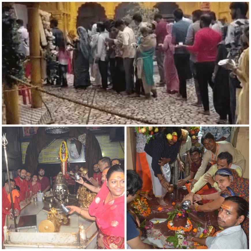 सावन के चौथे सोमवार पर पृथ्वीनाथ महादेव के दरबार में उमड़ा आस्था का सैलाब
