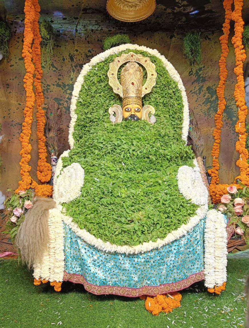 देर रात तक गूंजे बाबा श्याम के जयकारे, भजनों पर झूमे श्रद्धालु