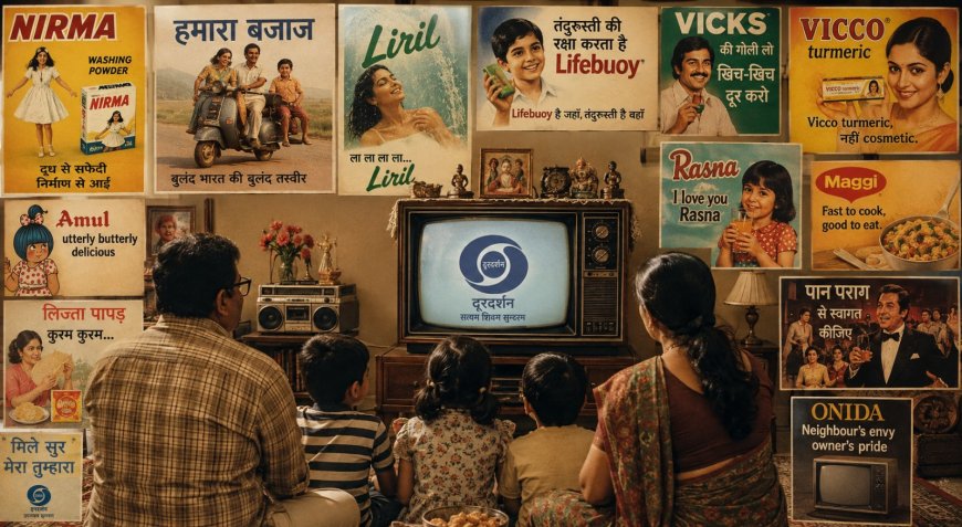 जब पूरा हिंदुस्तान गाता था: दूरदर्शन के वे यादगार जिंगल, जो विज्ञापन नहीं, एक दौर की पहचान बन गए