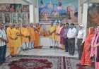 कमला नगर में पहुंचा शांतिकुंज का पावन शक्ति कलश, शंखध्वनि और पुष्पवर्षा से हुआ स्वागत