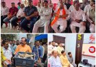 पीएम मोदी की ‘मन की बात’ सुनने जुटे भाजपाई, सेवा और  राष्ट्र निर्माण पर दिया जोर