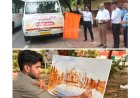 कैनवास पर सजी आगरा की विरासत, विश्व पर्यटन दिवस पर 62 विद्यार्थियों ने दिखाई कला