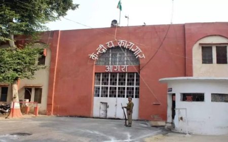 हाई सिक्योरिटी सेल में बंदी ने कसा फंदा, आगरा सेंट्रल जेल में मची अफरातफरी