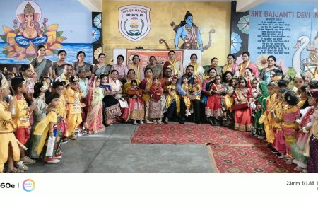 बाल कृष्ण के रूपों में सजे 47 नन्हें कान्हा, सीएल कान्वेंट स्कूल में सजा भक्ति और संस्कृति का मनोहारी रंग