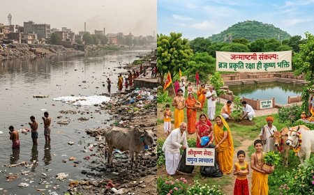 क्या इस जन्माष्टमी हम कृष्ण को केवल याद ही नहीं, बल्कि उनकी प्रिय यमुना को बचाने का संकल्प भी ले सकते हैं?