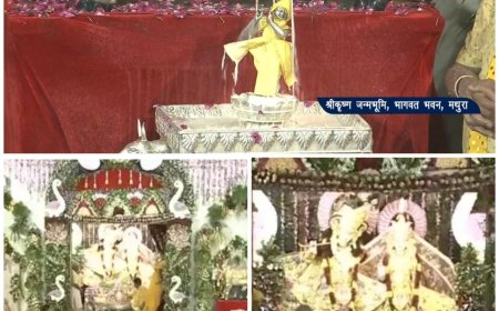 आगरा से मथुरा तक घर-घर गूंजा ‘नंद के घर आनंद भयो’, ब्रज में जन्मे हजारों कान्हा