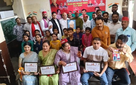सपा सरकार बनते ही बंद किए गए सभी प्राथमिक-जूनियर स्कूल खुलेंगे, शिक्षक दिवस पर गुरुजनों का सम्मान