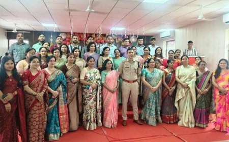 पुलिस मॉडर्न स्कूल में शिक्षक दिवस पर सांस्कृतिक प्रस्तुतियों से सजा समारोह, डीसीपी ने छात्रों को पढ़ाया मेहनत का पाठ