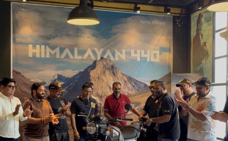 रॉयल एनफील्ड की हिमालयन के 10 साल पूरे, आगरा एनफील्डर्स पर नई हिमालयन 440 ने मारी दमदार एंट्री