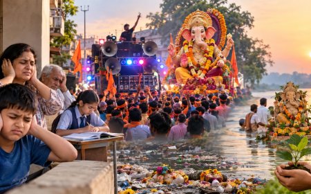 जब आस्था शोर बन जाए: त्योहारों के प्रदूषण का बढ़ता खतरा