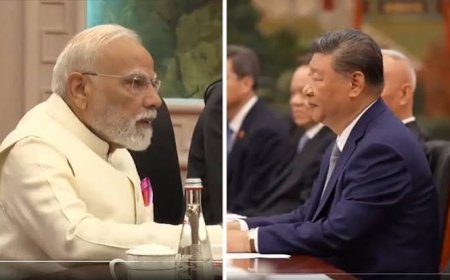शी जिनपिंग से बोले मोदी,   मतभेद न बने विवाद,    बेहतर रिश्तों के लिए सीमा पर हो शांति