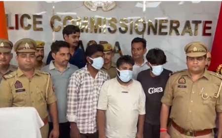 कबाड़ कारोबारी निकला मास्टरमाइंड, आगरा में हाईटेंशन तार चोरी का खुलासा