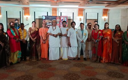 राधा अष्टमी पर भक्ति में झूमा आगरा, ‘राधा-राधा’ के संकीर्तन से गूंजा जेपी होटल