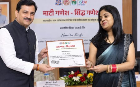 ‘माटी गणेश–सिद्ध गणेश’ अभियान में हरित उत्सव और स्वदेशी मिट्टी की मूर्तिकला अपनाने पर जोर
