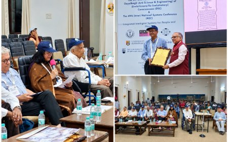 डीईआई में अंतरराष्ट्रीय संगोष्ठी का ज्ञानवर्धक विमर्श के साथ समापन, जर्मनी, अमेरिका, कनाडा समेत विभिन्न देशों से जुटे विशेषज्ञों ने ‘TEASE’ पर किया संवाद, वैज्ञानिक और शोधकर्ता सम्मानित