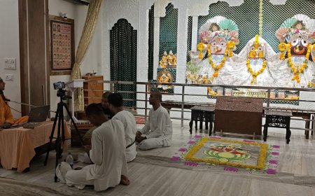 पित्रपक्ष में सजेगी 16 कलाओं की सांझी, राधा-कृष्ण की भक्ति में रंगेगा श्रीजगन्नाथ मंदिर