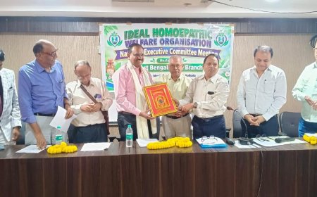 होम्योपैथी की बदहाली पर राष्ट्रीय कार्यकारिणी में मंथन, आगरा के डॉ. पार्थ सारथी शर्मा सम्मानित; राजगीर में होगा राष्ट्रीय सेमिनार