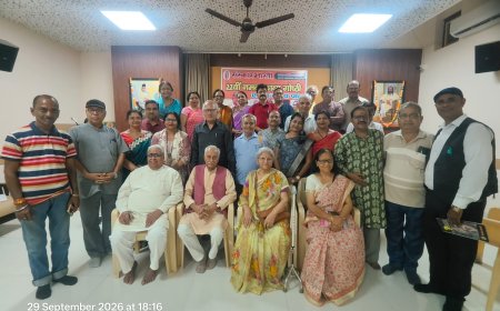संस्कार भारती की 22वीं नमन काव्य गोष्ठी में गूंजे राष्ट्र, संस्कृति और संवेदना के स्वर, कविता का स्वर कंठ से निकले, मोबाइल से नहीं: बांकेलाल गौड़