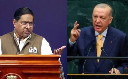 यूएनजीए में कश्मीर पर तुर्किए की टिप्पणी को भारत ने किया खारिज, दिया ये दो टूक जवाब.  कश्मीर भारत का अभिन्न अंग