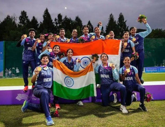 एशियन गेम्स  की शूटिंग में भारत की बेटियों  का डंका,   जीता पहला मेडल,  महिला क्रिकेट में बांग्लादेश को 114 रन से पछाड़ा