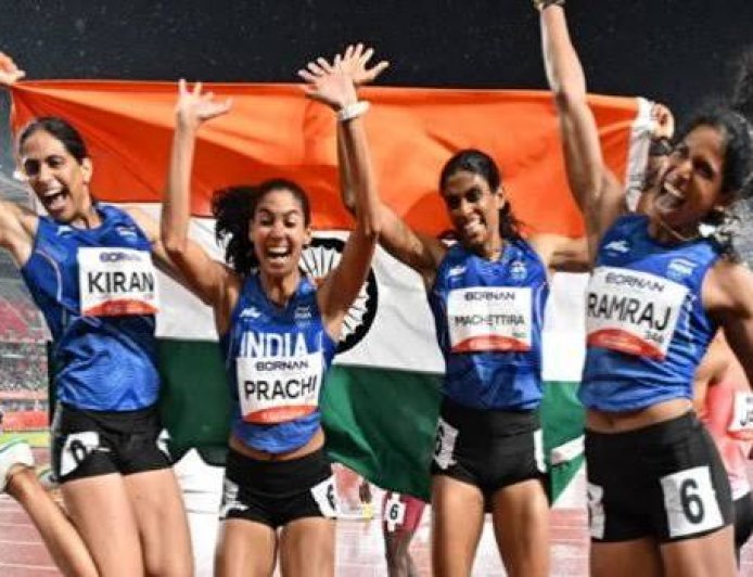 बेटियों ने फिर किया कमाल,  एशियन गेम्स में भारत को मिला छठा गोल्ड,  धाविका विध्या रामराज को दूसरा मेडल