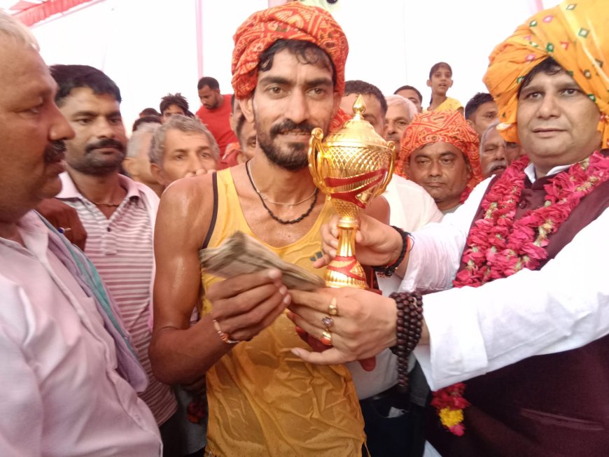सकतपुर में दौड़ा जोश और जुनून, 11 मिनट में 5 किमी की दौड़ पूरी कर प्रशांत बने चैंपियन