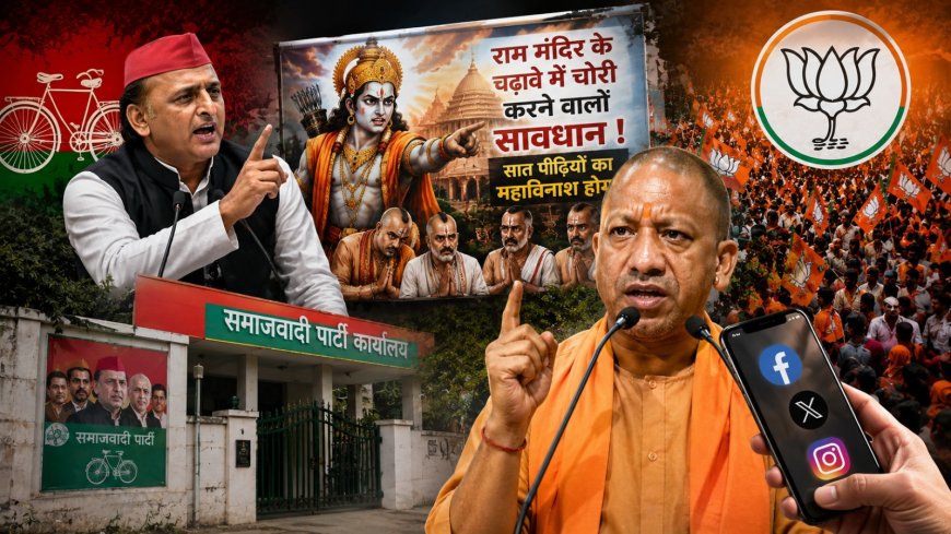 योगी पर सपा का ‘डिजिटल वार’ कहीं उलटा न पड़ जाए? बेतुके वीडियो-पोस्टरों से घेरने की कोशिश समर्थकों में बढ़ा सकती है एकजुटता