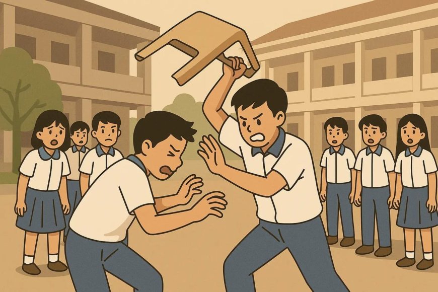 कच्ची उम्र में रंगबाजी का खतरनाक खेल! स्कूल से घर लौट रहे छात्र पर चाकू से हमला, आठ दिन बाद पुलिस आयुक्त के हस्तक्षेप पर शुरू हो सकी पुलिस कार्रवाई