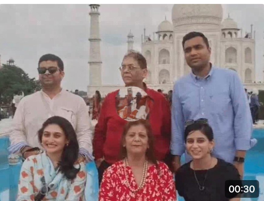 ताज के दीदार को पहुंचे करण अडानी, पत्नी परिधि ने जीता पर्यटकों का दिल