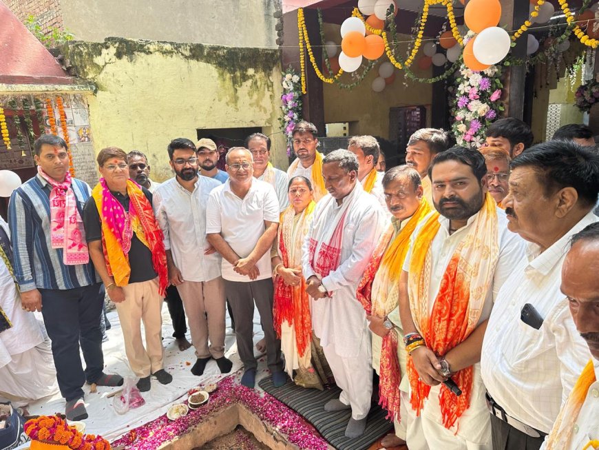 आगरा में 500 साल पुरानी विरासत के जीर्णोद्धार का संकल्प, रविदास मंदिर और वेदांत आश्रम को मिलेगा नया स्वरूप, 2 से 4 अक्टूबर तक बीएसएनएल ग्राउंड में समरसता महोत्सव