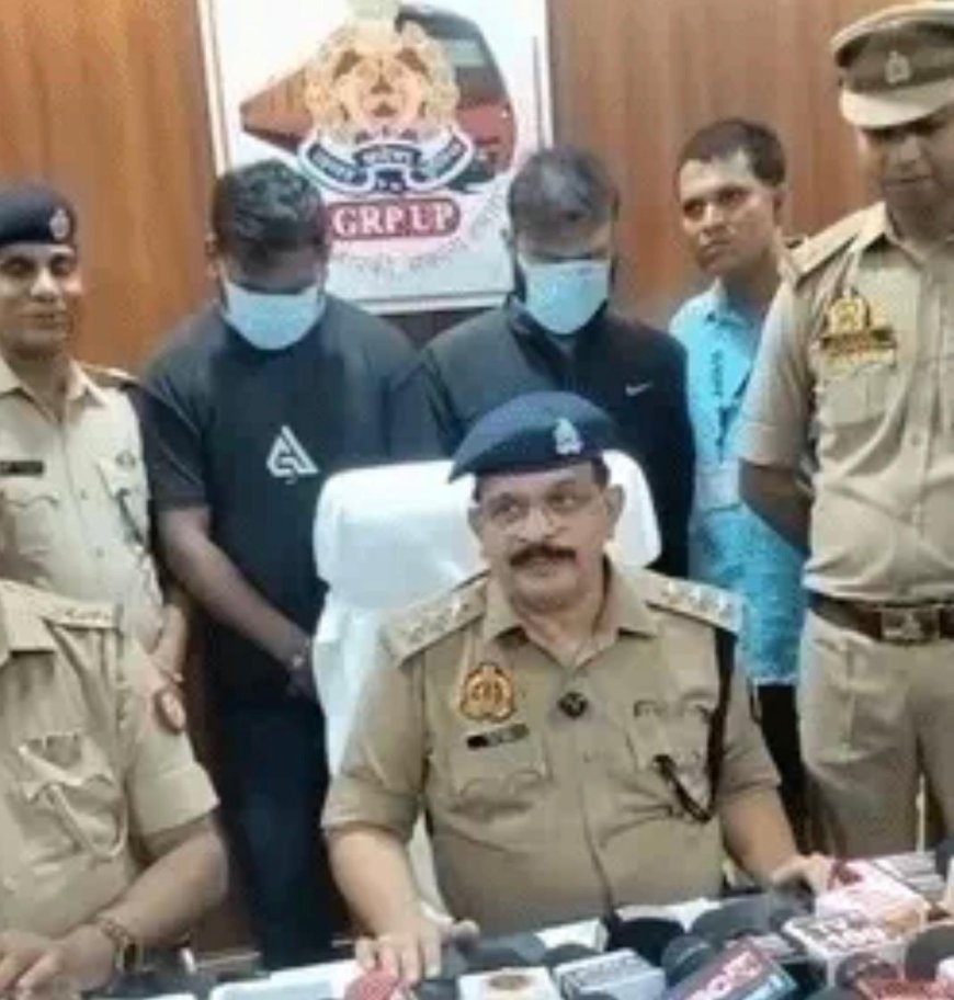 नीट क्वालीफाई कर बनना चाहता था डॉक्टर,    बना ट्रेन का शातिर चोर,    25 लाख के जेवर के साथ दो गिरफ्तार