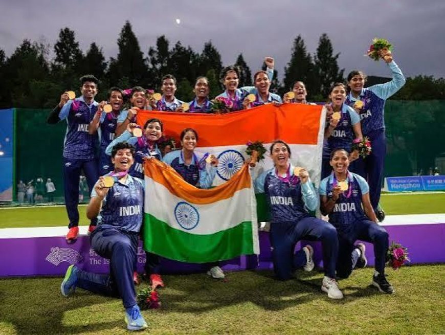 एशियन गेम्स  की शूटिंग में भारत की बेटियों  का डंका,   जीता पहला मेडल,  महिला क्रिकेट में बांग्लादेश को 114 रन से पछाड़ा