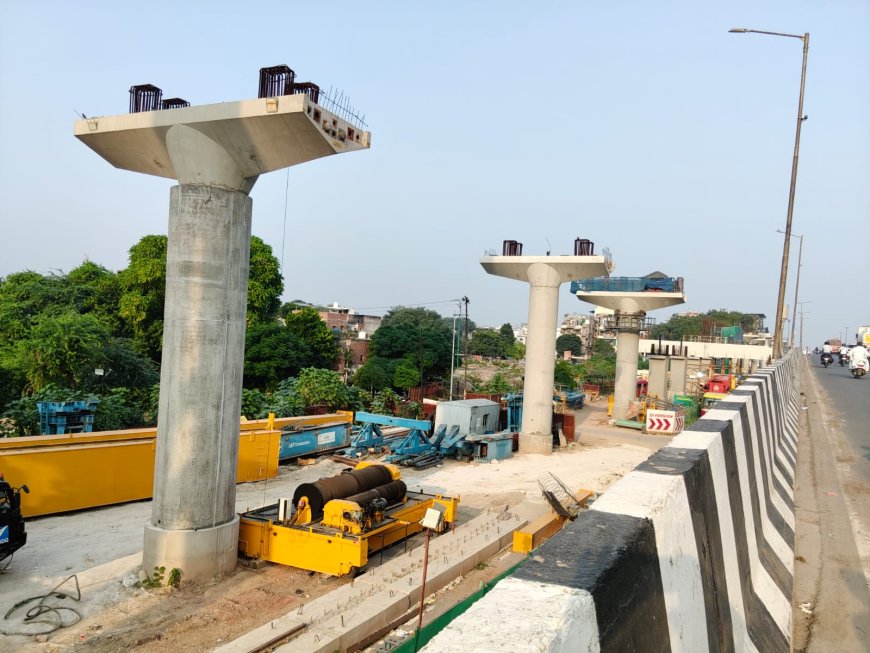 सुल्तानगंज से कालिंदी विहार तक लॉन्चर से बिछेंगे यू-गर्डर, मेट्रो अपना रहा  नई तकनीक