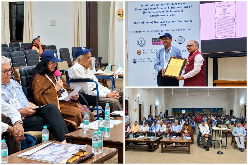 डीईआई में अंतरराष्ट्रीय संगोष्ठी का ज्ञानवर्धक विमर्श के साथ समापन, जर्मनी, अमेरिका, कनाडा समेत विभिन्न देशों से जुटे विशेषज्ञों ने ‘TEASE’ पर किया संवाद, वैज्ञानिक और शोधकर्ता सम्मानित