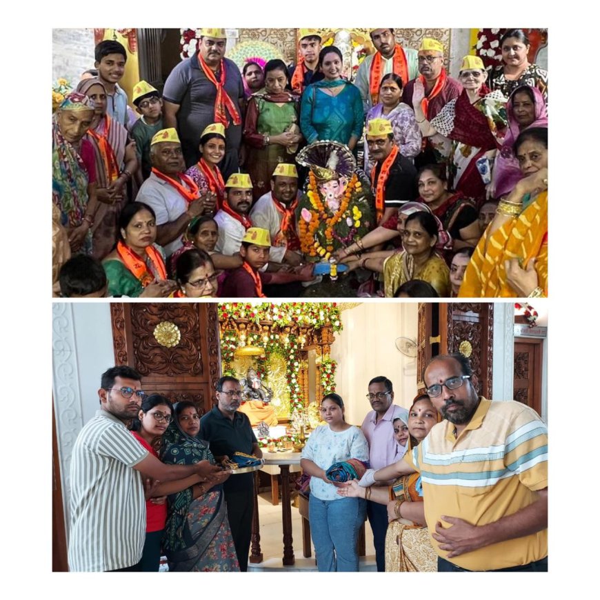 ‘गणपति बप्पा मोरया-अगले बरस तू जल्दी आ’ के जयघोष से गूंजा आगरा, गणेश प्रतिमाओं का नम आंखों से विसर्जन