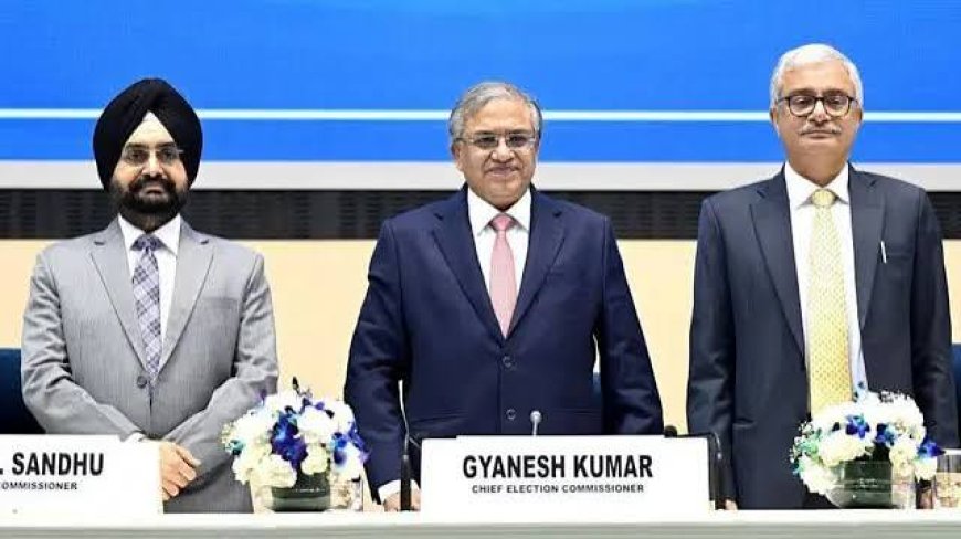 विवादों के बीच चुना आयोग की बड़ी बैठक,  मुख्य चुनाव आयुक्त और दोनों चुनाव आयुक्त हुए शामिल, लिए कई फैसले