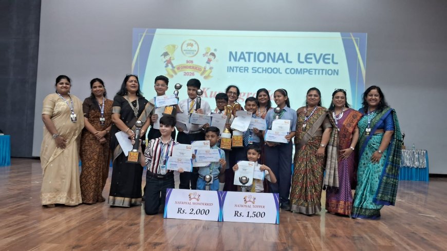 राष्ट्रीय मंच पर छाए आगरा के नन्हे वंडरकिड, 75 हजार विद्यार्थियों में हासिल की शानदार रैंक