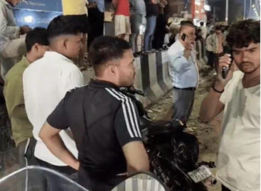 आगरा में रोडवेज बस ने बुलेट सवार को रौंदा, 50 मीटर तक घसीटा, मौके पर मौत