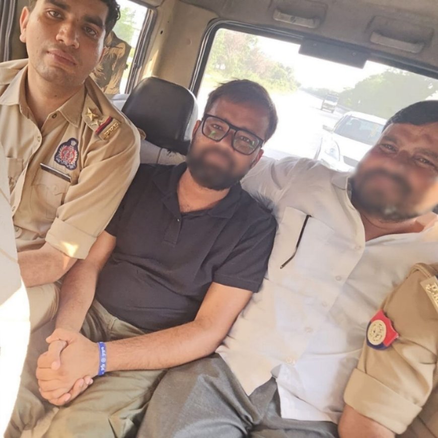 आगरा में सीईसी के घर पर ‘वोट चोर’ लिखने वाले कांग्रेस के दो नेता गिरफ्तार, एफआईआर दर्ज