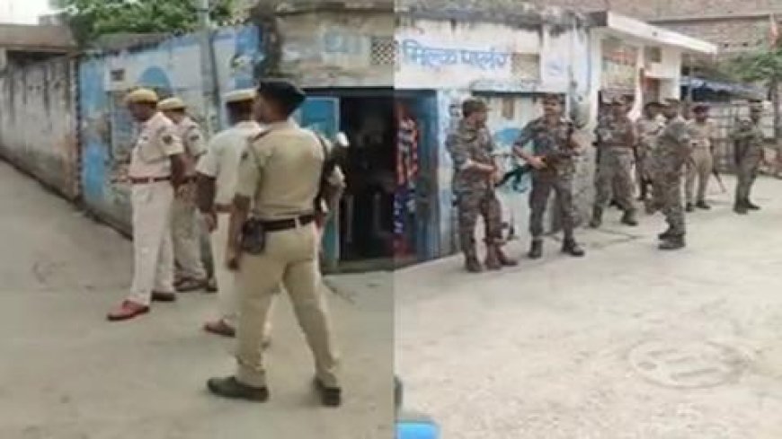 आगरा में सट्टे के अड्डे पर पुलिस का छापा, पांच गिरफ्तार, नामी सटोरिया फरार