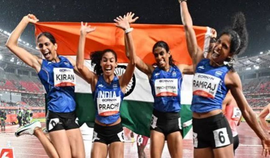 बेटियों ने फिर किया कमाल,  एशियन गेम्स में भारत को मिला छठा गोल्ड,  धाविका विध्या रामराज को दूसरा मेडल
