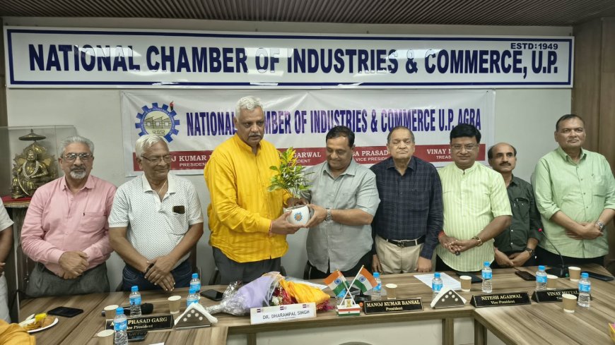 यूपीसीडा के 35 रुपये वर्गमीटर शुल्क पर भड़का चैम्बर, ‘सर्टिफिकेट ऑफ प्रोडक्शन’ को बताया उद्यमियों का उत्पीड़न, विधायक धर्मपाल सिंह ने मुख्यमंत्री से शीघ्र मुलाकात कराने का दिया आश्वासन