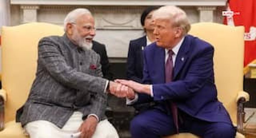 मोदी-ट्रंप के बीच अहम वार्ता,  भारत-अमेरिका साझेदारी को आगे बढ़ाने पर सहमति,  कई मुद्दों पर भी हुई चर्चा