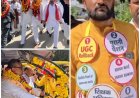 तांगे से लेकर ई-रिक्शा तक, आगरा एमएलसी नामांकन में प्रत्याशियों ने दिखाया अलग अंदाज