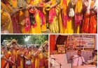 विरोध की कालिख के बाद आस्था का रंग, सीईसी के घर तक निकली कलश यात्रा, गंगाजल से शुद्धिकरण